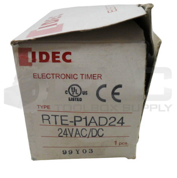 NEW IDEC RTE-P1AD24 ELECTRONIC TIMER 24V AC/DC10A 50/60HZ - Image 7