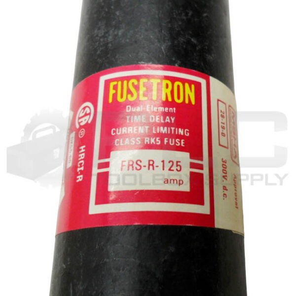 NEW BUSSMANN FRS-R-125 DUAL ELEMENT FUSE 125A 600V *READ* - Image 4