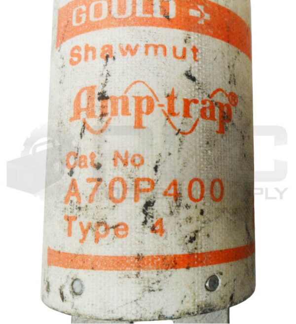 GOULD SHAWMUT A70P400 AMP TRAP FUSE 400A 700VAC - Image 3