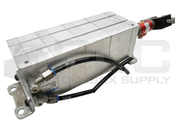FESTO ADNH-100-14-I-P-A-4N HIGH-FORCE CYLINDER 26889692 W/ LCB400 LOAD CELL - Image 5