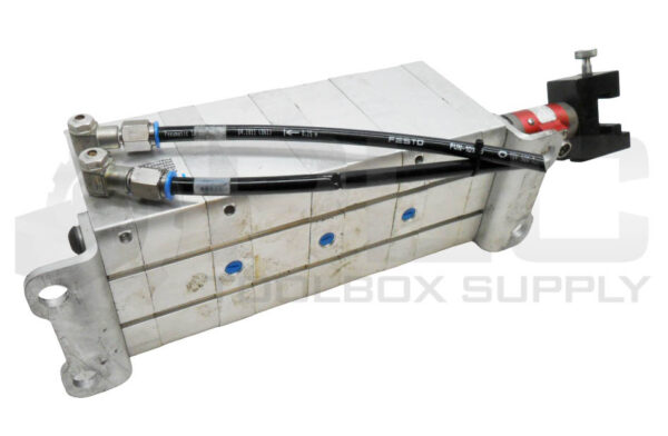 FESTO ADNH-100-14-I-P-A-4N HIGH-FORCE CYLINDER 26889692 W/ LCB400 LOAD CELL - Image 6