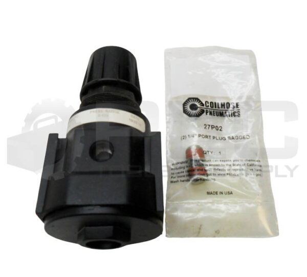 NEW COILHOSE PNEUMATICS 27R3 REGULATOR 0-125PSI - Image 2