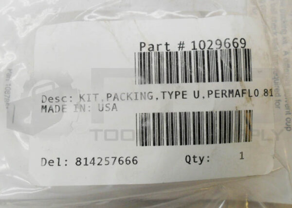 SEALED NEW NORDSON 1029669 PERMAFLO PACKING KIT TYPE U - Image 3