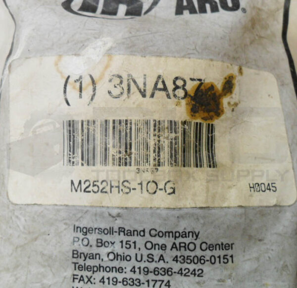 SEALED NEW INGERSOLL RAND  M252HS-10-G MANUAL VALVE 3NA87 *READ* - Image 3