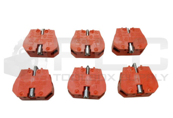 LOT OF 6 NEW AUTOMATION DIRECT ECX1030 CONTACT BLOCK 10A 400V