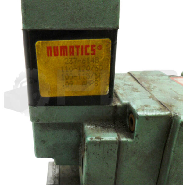 NUMATICS 554BA431K SOLENOID VALVE W/ 237-614B COIL 100-120V 50/60HZ .09A - Image 5