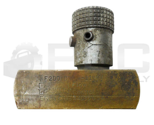 PARKER F200B FLOW CONTROL VALVE 2000PSI 5/16" - Image 5