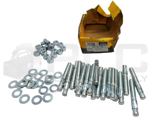 NEW BOX OF 20 DEWALT POWER-STUD + SD1 WEDGE ANCHOR 5-1/2" X 3/4" *READ*