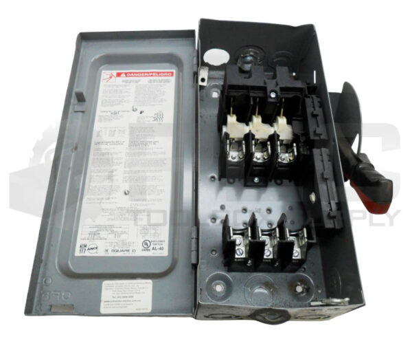 SQUARE D H361 /F05 HEAVY DUTY SAFETY SWITCH 30A 600 VAC/DC - Image 5