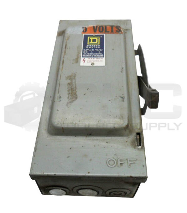 SQUARE D H-361 /E1 SAFETY SWITCH 30A 3PH 600VAC
