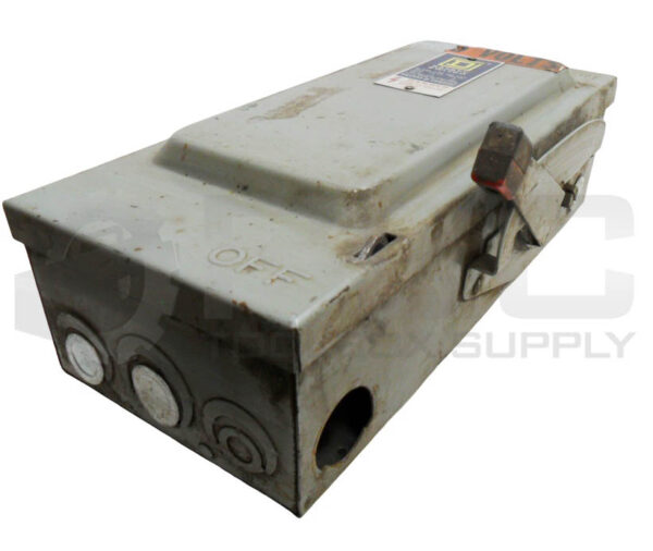 SQUARE D H-361 /E1 SAFETY SWITCH 30A 3PH 600VAC - Image 2