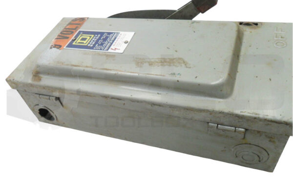 SQUARE D H-361 /E1 SAFETY SWITCH 30A 3PH 600VAC - Image 3