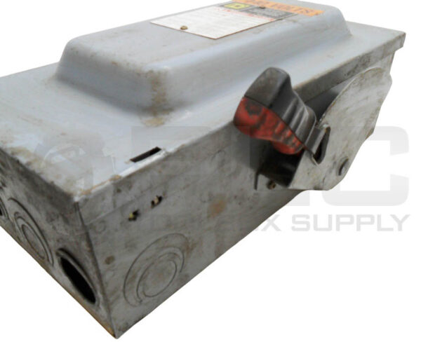 SQUARE D H362 /F05 HEAVY DUTY SAFETY SWITCH 60A 600V AC/DC - Image 2