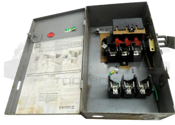 SQUARE D PQ4606G /4 I-LINE BUSWAY SWITCH 60A 600VAC 3PH - Image 4