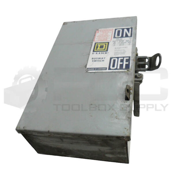 SQUARE D PQ3606G /4 I-LINE BUSWAY SWITCH 60A 3PH 600VAC