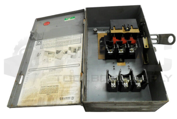SQUARE D PQ3606G /4 I-LINE BUSWAY SWITCH 60A 3PH 600VAC - Image 4