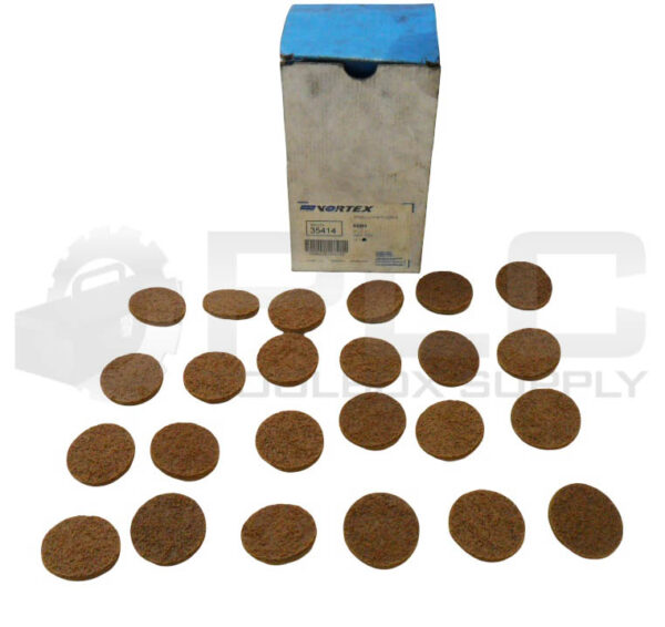 NEW BOX OF 24 NORTON S2203 SPEED-LOK TR DISCS 2" CRS GRIT *READ*