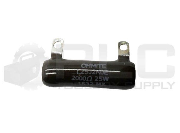 LOT OF 2 NEW OHMITE L25J2K0E WIREWOUND RESISTOR 2000 OHMS 25W - Image 2