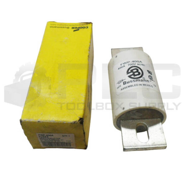 NEW BUSSMANN FWP-400A SEMICONDUCTOR FUSE 400A 700V AC/DC *READ*