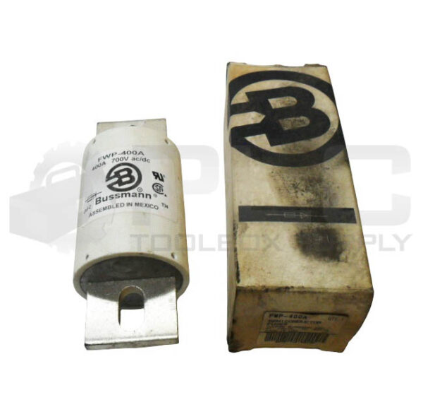 NEW BUSSMANN FWP-400A SEMICONDUCTOR FUSE 400A 700V AC/DC *READ* - Image 2