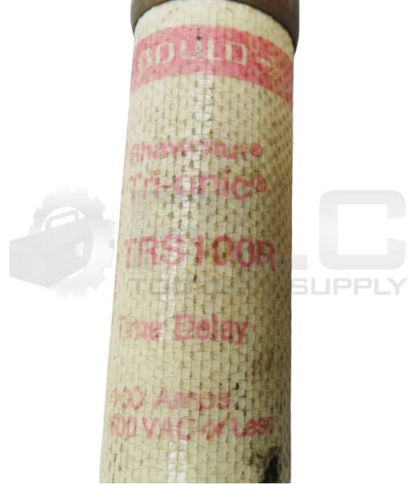 LOT OF 2 GOULD SHAWMUT TRS100R TIME DELAY FUSE 100A 600VAC - Image 4