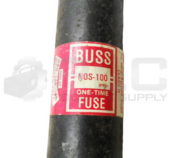 LOT OF 3 BUSSMANN NOS100 ONE TIME FUSE 100A 600VAC - Image 4