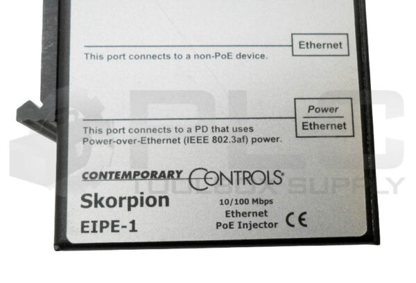 CONTEMPORARY CONTROLS EIPE-1 ETHERNET POE INJECTOR 24V AC/DC 21W - Image 5