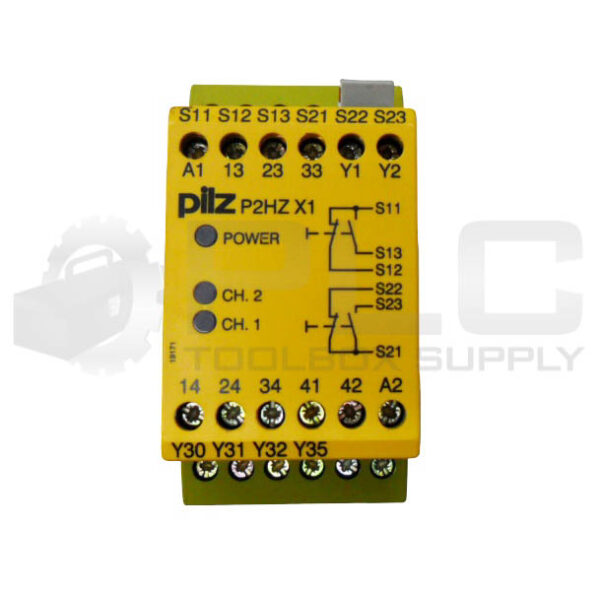 PILZ P2HZ X1 24VDC 3S 1O SAFETY RELAY 24VDC 774340 - Image 2