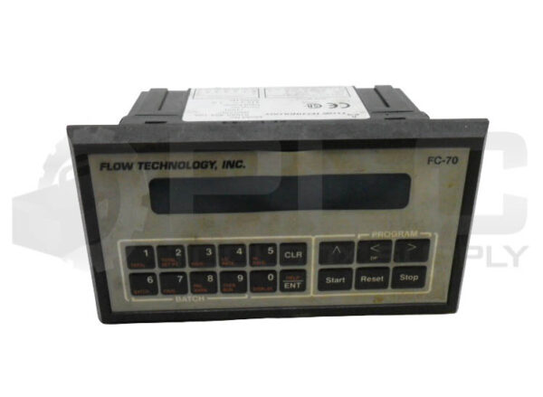 FLOW TECHNOLOGY FC70A-B1-B0 FLOW CONTROLLER 115VAC FC-70 57625-404-18A