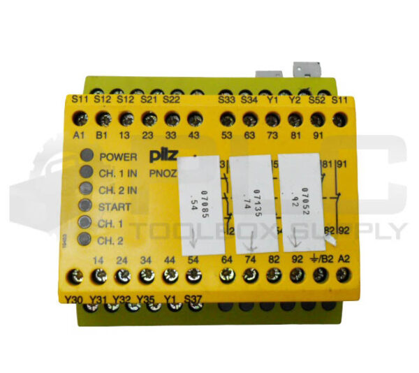 PILZ PNOZ X9 120VAC/24VDC 7S2O SAFETY RELAY 120VAC 24VDC 5.5W 774605 - Image 2