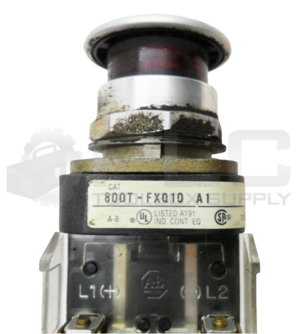 ALLEN BRADLEY 800T-FXQ10 A1 /T PUSH BUTTON W/ 800T-XA /D CONTACT BLOCK - Image 5