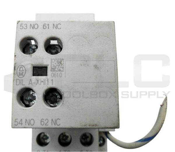 EATON MOELLER DILM32-10 CONTACTOR 40A 250VDC W/ DILA-XHI11 AUXILIARY CONTACT - Image 5