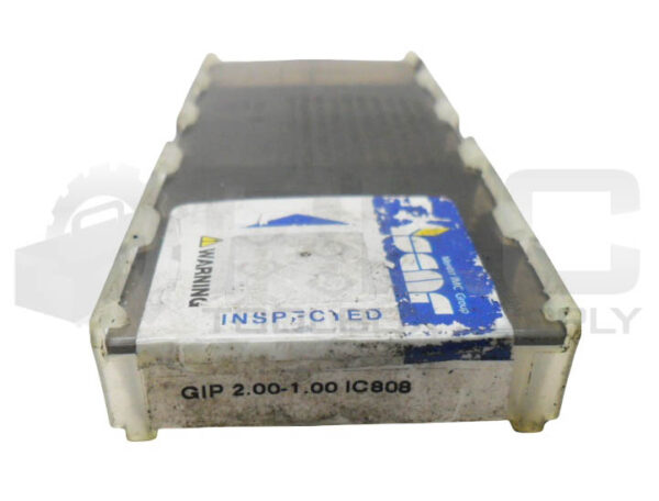 NEW BOX OF 3 ISCAR GIP 2.00-1.00 IC808 CARBIDE INSERTS *READ* - Image 4