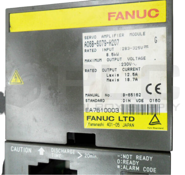 FANUC A06B-6079-H207 /G SERVO AMPLIFIER MODULE - Image 5