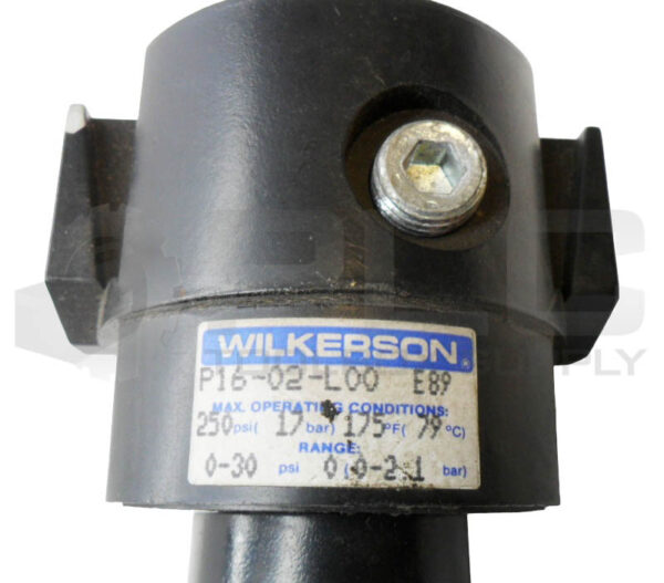 NEW WILKERSON P16-02-L00 E89 REGULATOR 250PSI 175DEG F - Image 4