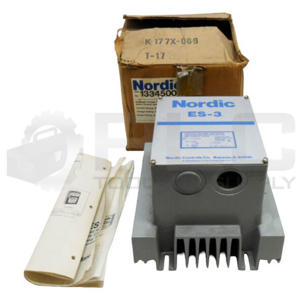 NEW NORDIC ES-3 REDUCED VOLTAGE INDUCTION MOTOR CONTROLLER 1334500 *READ*