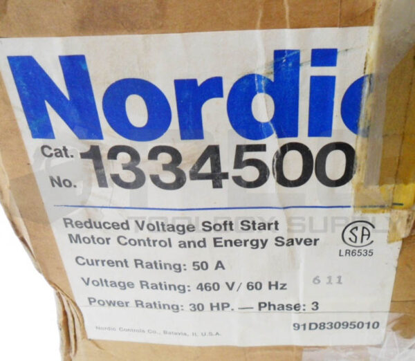NEW NORDIC ES-3 REDUCED VOLTAGE INDUCTION MOTOR CONTROLLER 1334500 *READ* - Image 8