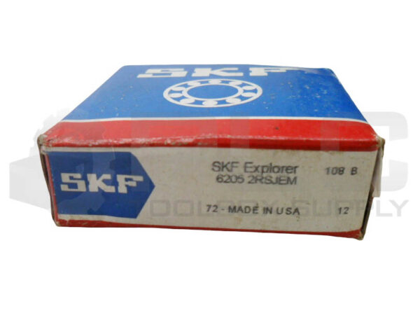 LOT OF 3 SEALED NEW SKF 6205 2RSJEM DEEP GROOVE BALL BEARING 1" ID 2" OD - Image 4