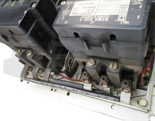 SQUARE D 8736 SEO-2 /A REVERSING MAGNETIC STARTER W/ (2) 31074-400-38 COIL - Image 5