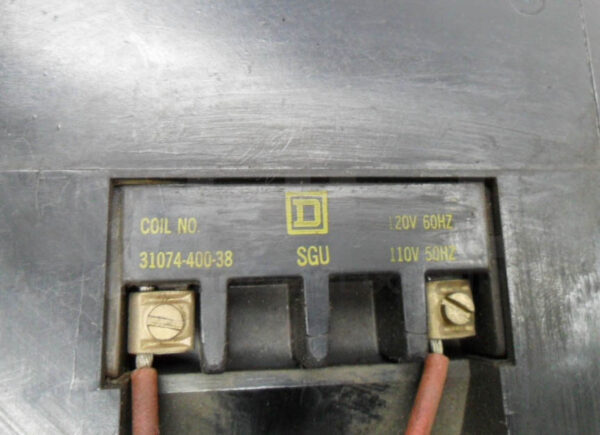 SQUARE D 8736 SEO-2 /A REVERSING MAGNETIC STARTER W/ (2) 31074-400-38 COIL - Image 6