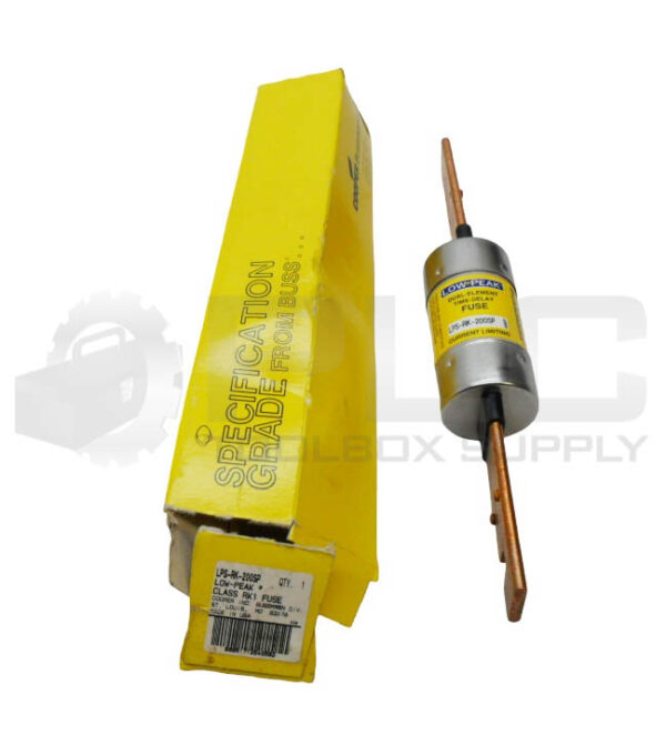 NEW BUSSMANN LPS-RK-200SP LOW PEAK FUSE 200A 600VAC *READ*