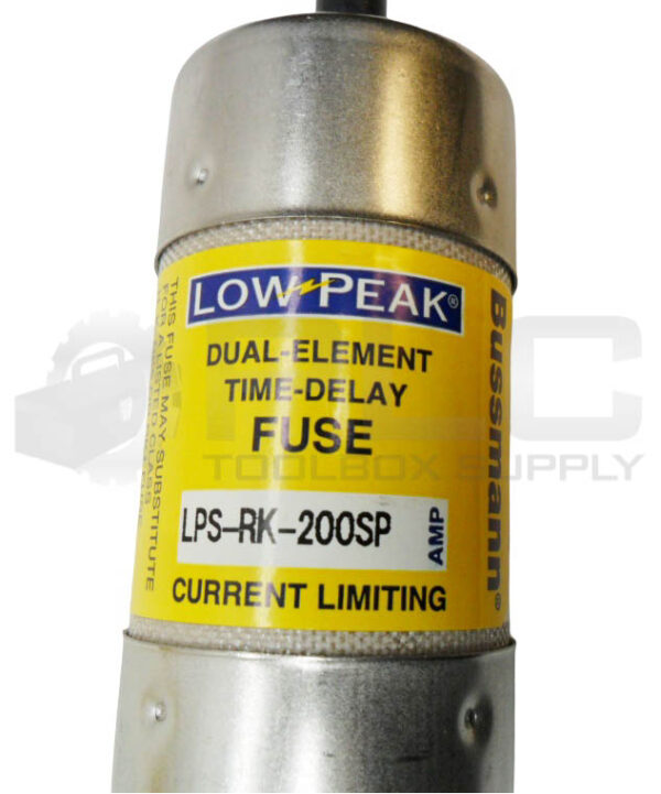 NEW BUSSMANN LPS-RK-200SP LOW PEAK FUSE 200A 600VAC *READ* - Image 4
