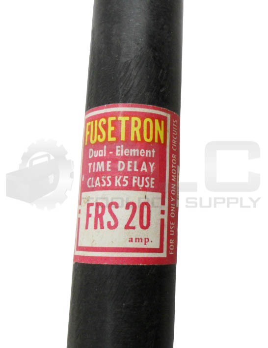NEW BOX OF 2 BUSSMANN FRS-R-20 TIME DELAY FUSE 20A 600VAC *READ* - PLC ...