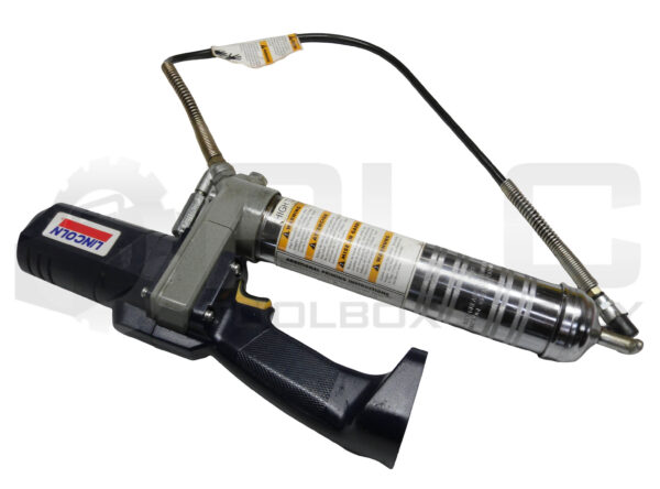 LINCOLN MODEL 1200 POWER LUBER GREASE GUN W/ CHARGER *NO BATTERY* - Image 5