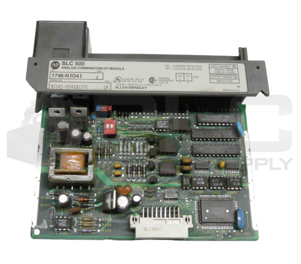 ALLEN BRADLEY 1746-NIO4I /A ANALOG COMBINATION I/O MODULE 1746-NI04I *READ*