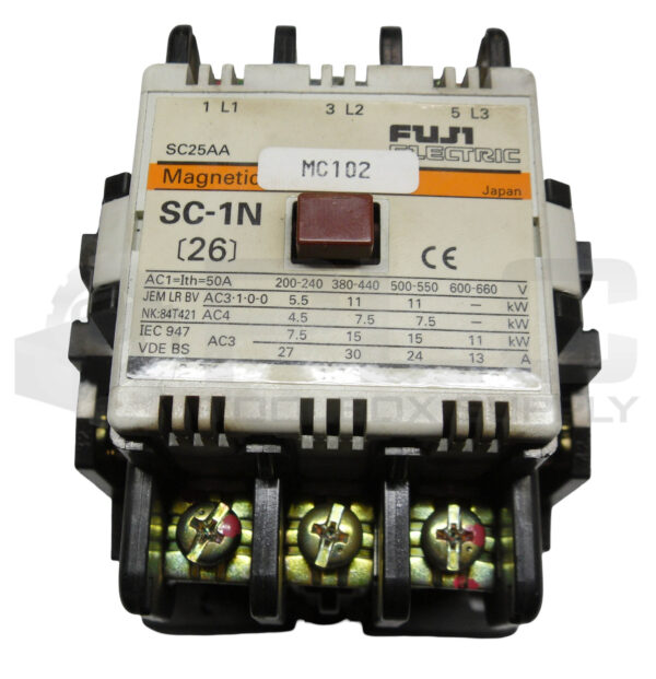 LOT OF 2 FUJI ELECTRIC SC-1N CONTACTOR SC25AA - Image 6