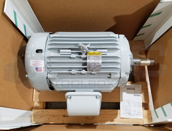 NEW BALDOR AEM2333-4 MOTOR 15HP 3PH 1765RPM FR: 284U, 09F947X129G1 - Image 2
