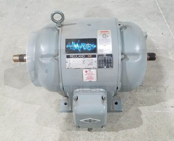 NEW REULAND 0075C-1AAN-0021 MOTOR 7.5HP 3PH 1800RPM FR: 254U, 924-26068-003