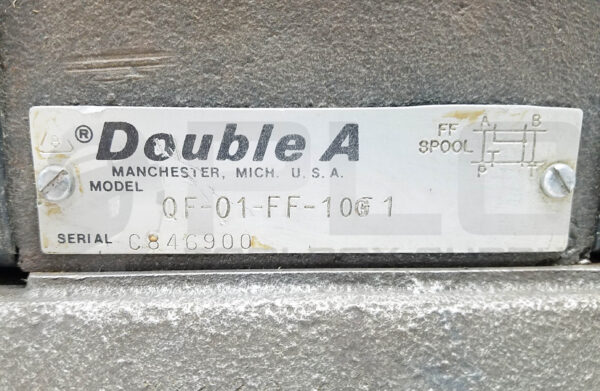 DOUBLE A QF-01-FF-10G1 CONTROL VALVE - Image 7