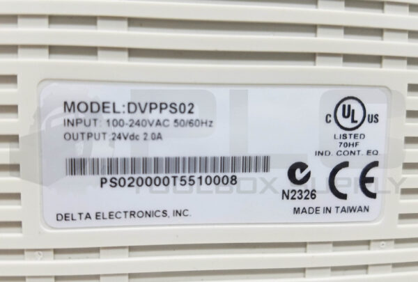 DELTA DVPPS02 POWER SUPPLY MODULE DVP-PS02 - Image 4